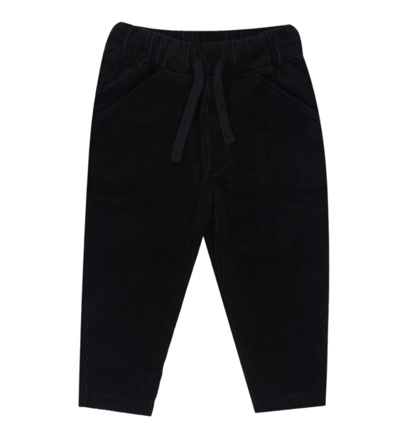 PANTS COMFORT FIT TERRY BLACK