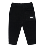BLACK VELVET RIB PANTS | COMFORTABLE PANTS | CHILDREN'S CLOTHING