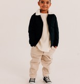 BEIGE VELVET RIB TROUSERS | COMFORTABLE PANTS | CHILDREN'S CLOTHING