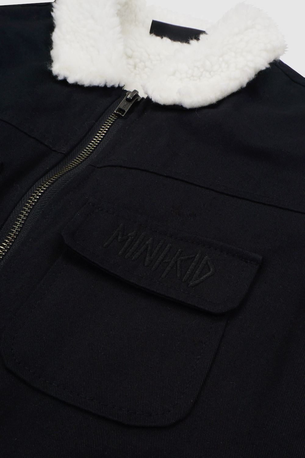 Minikid BLACK WARM COAT | CUTE AUTUMN JACKET FOR KIDS | MINIKID
