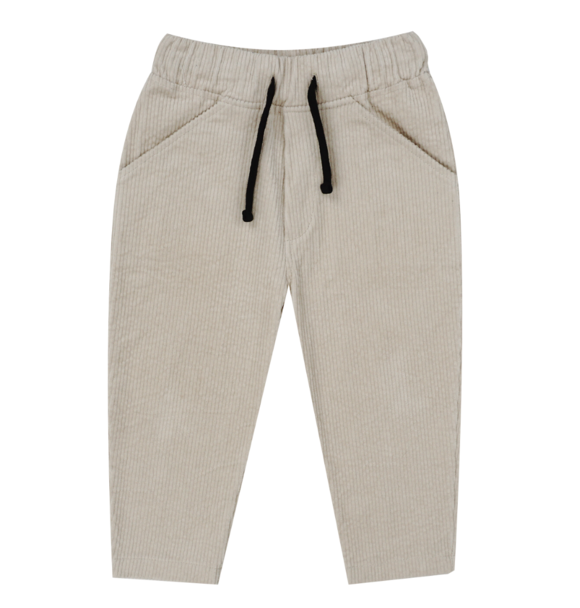PANTS COMFORT FIT TERRY BEIGE