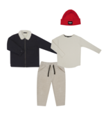 Minikid STREETWEAR FOR CHILDREN | CREAM WHITE LONG SLEEVES | MINIKID CHILDREN'S CLOTHING