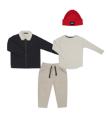 STREETWEAR FOR CHILDREN | CREAM WHITE LONG SLEEVES | MINIKID CHILDREN'S CLOTHING
