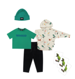 DINO HOODIE | SKATE SWEATER MET CAPUCHON | STOERE JONGENSKLEDING