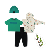 Minikid DINO HOODIE | SKATE SWEATER MET CAPUCHON | STOERE JONGENSKLEDING