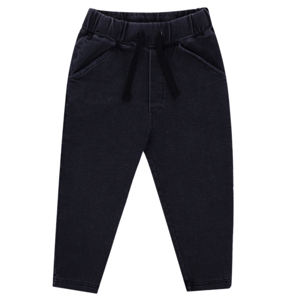 PANTS COMFORT FIT BLACK JEANS