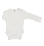 GERIBDE ROMPER | ROMPER MET LANGE MOUWEN | ECRU WIT
