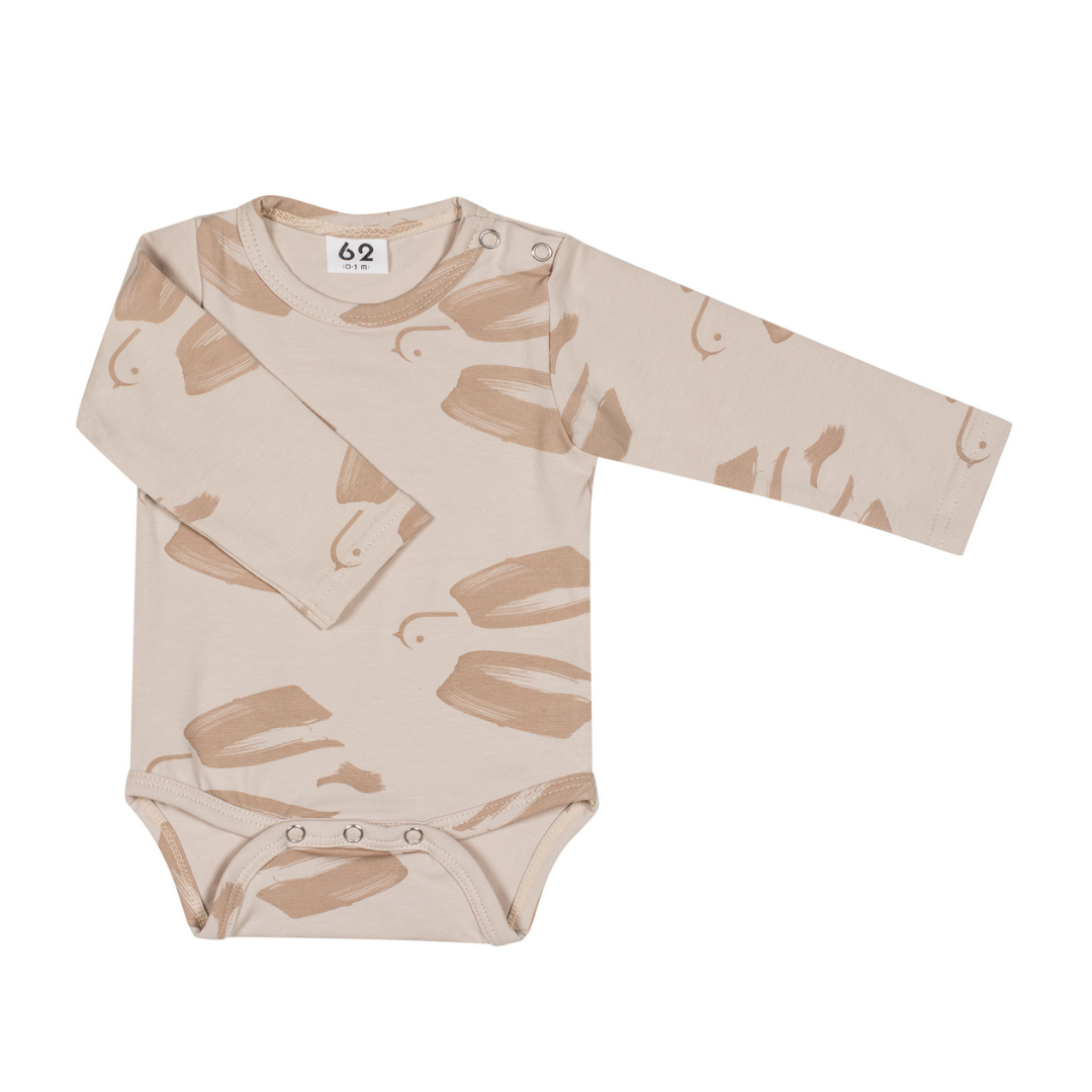 BABY ROMPER | ROMPER MET LANGE MOUWEN | BABYKLEDING