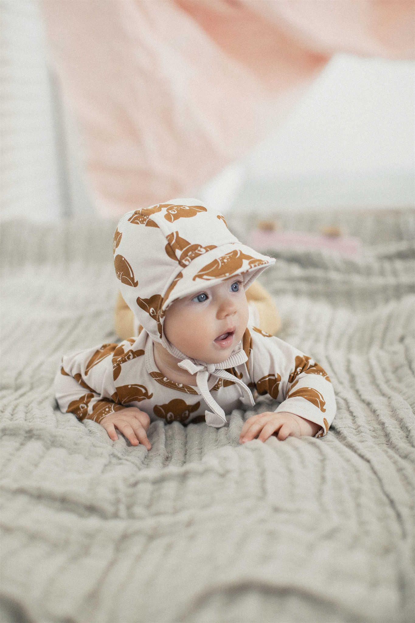 BABY ROMPER | ROMPER MET LANGE MOUWEN | UNISEX BABY KLEDING
