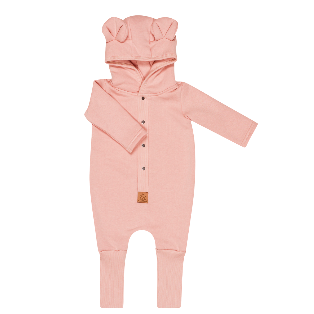 BABY CLOTHING WITH EARS | JUMPSUIT WITH HOOD | WARM BABY SUIT