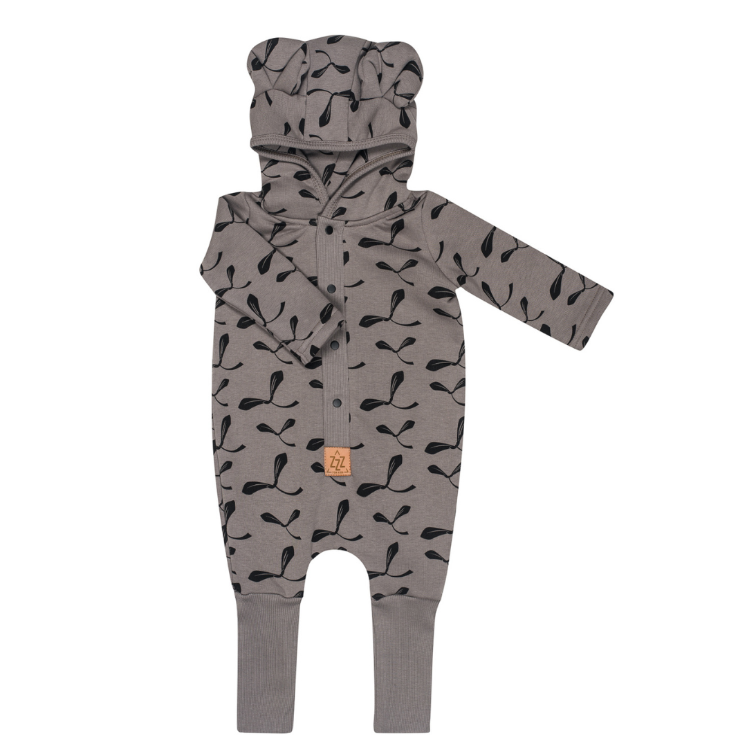 BABY CLOTHING WITH EARS | JUMPSUIT WITH HOOD | WARM BABY SUITS