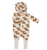 BABY CLOTHING WITH EARS | JUMPSUIT WITH HOOD | WARM BABY SUITS