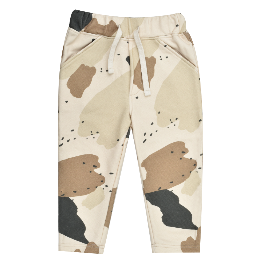 Minikid BEIGE TROUSERS | COMFORTABLE PANTS | COOL CHILDREN'S CLOTHING