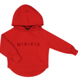 Minikid RED HOODIE | HOODED SWEATER | COOL KIDS CLOTHING