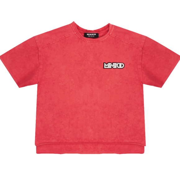 Minikid OVERSIZED T-SHIRT  VINTAGE RED