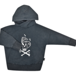 Minikid BLACK SKULL HOODIE | HOODED SWEATER | STREETWEAR KIDS CLOTHING