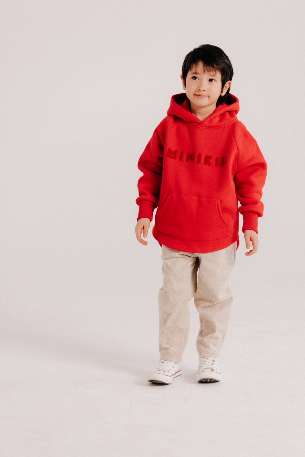 Minikid RED HOODIE | HOODED SWEATER | COOL KIDS CLOTHING