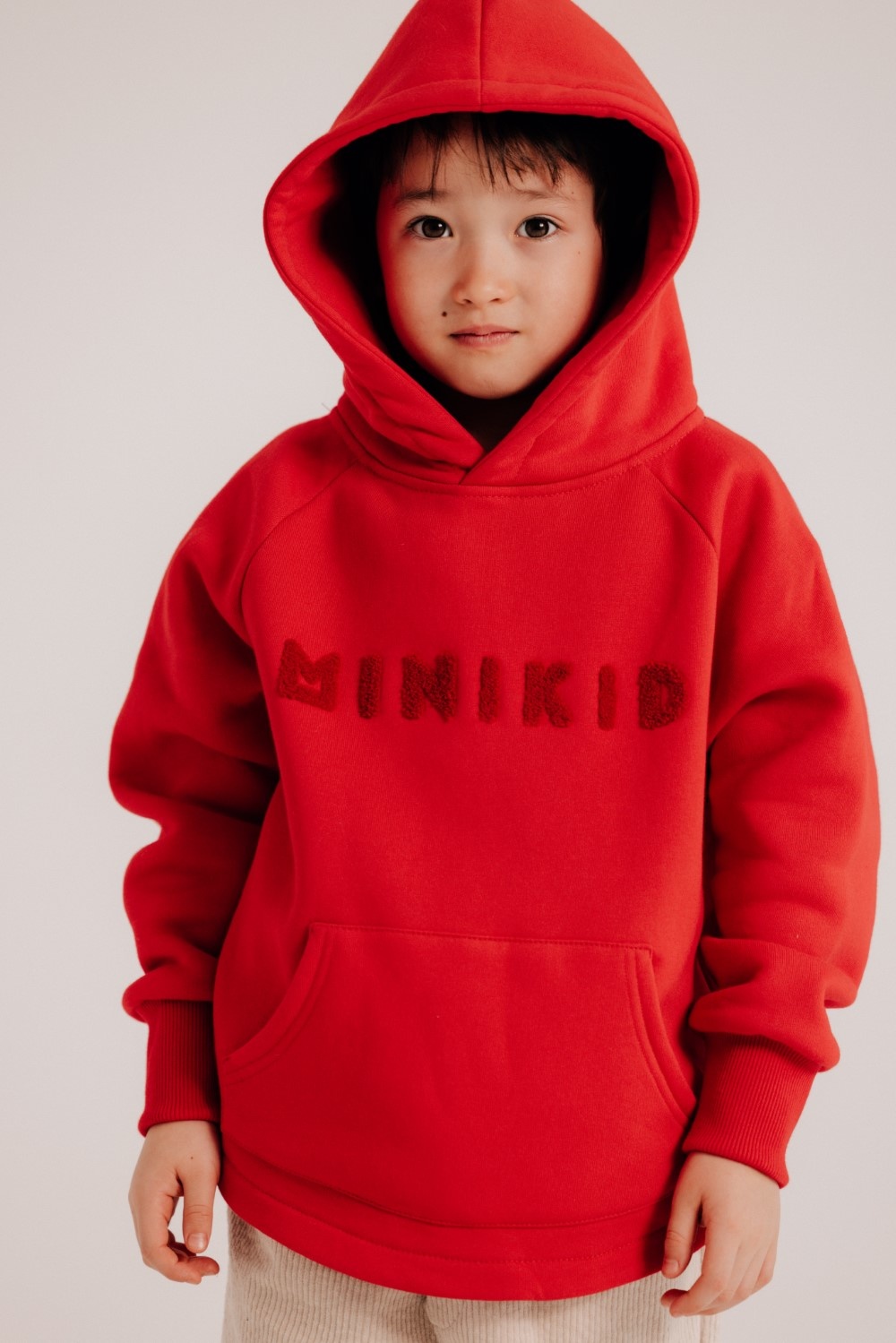 RODE HOODIE | SWEATER MET CAPUCHON | STOERE KINDERKLEDING