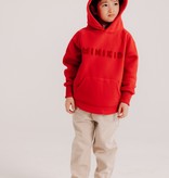 RODE HOODIE | SWEATER MET CAPUCHON | STOERE KINDERKLEDING