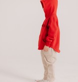RODE HOODIE | SWEATER MET CAPUCHON | STOERE KINDERKLEDING