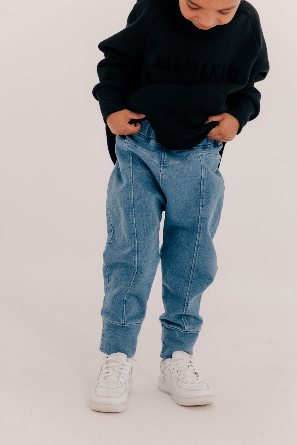 Minikid BLUE STURDY TROUSERS | COMFORTABLE PANTS | CHILDREN'S CLOTHING