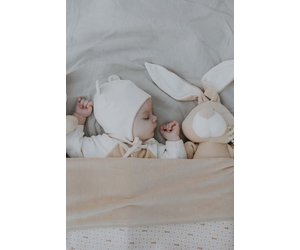 Knitted winter newborn set muts & slofjes 0-3M kopen? - Sokjes