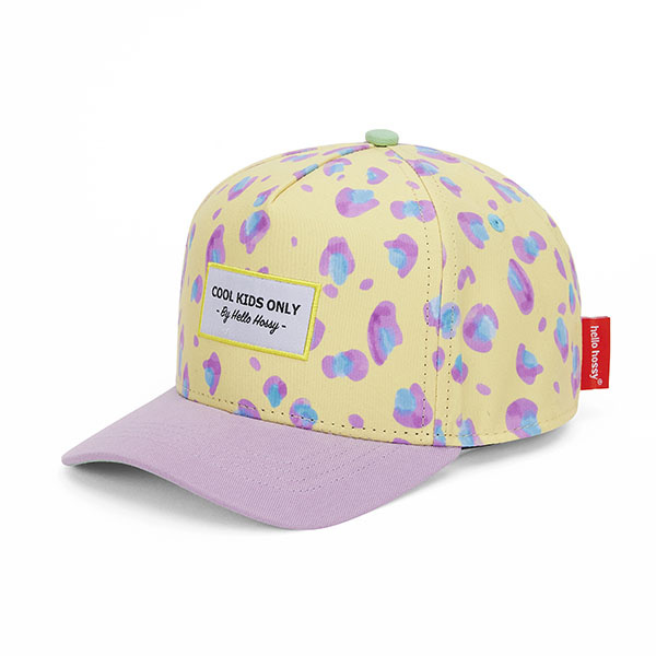 Hello Hossy KINDER PET | LEUKE PET MET LUIPAARD PRINT VOOR KINDEREN | BABY SNAPBACK