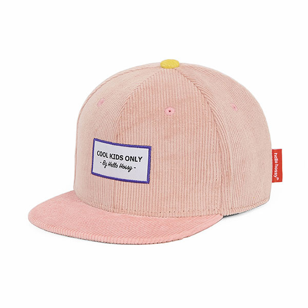 Hello Hossy PINK CHILDREN'S CAP | VELVET CAP | BABY CAP