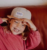 Hello Hossy BEIGE CHILDREN'S CAP | VELVET CAP | BABY CAP