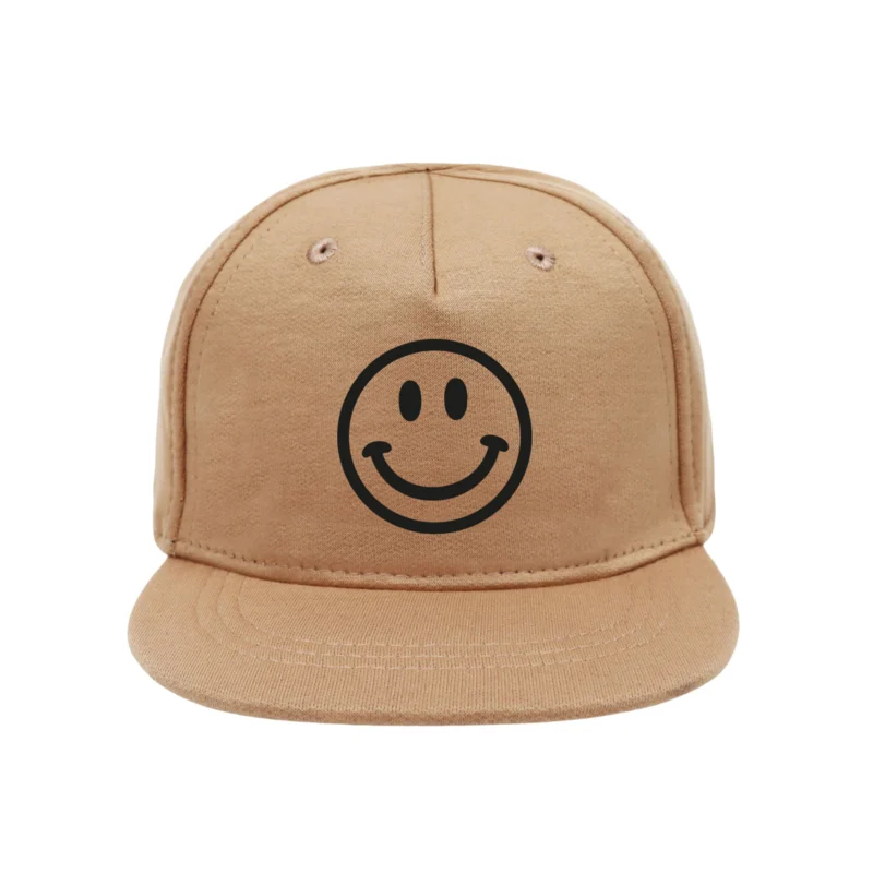 VanPauline BABY CAP WITH SMILEY PRINT | CHILDREN'S CAP WITH PRINT | VANPAULINE