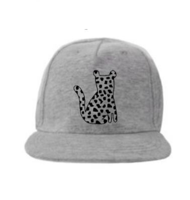 BABYPETJE MET LUIPAARD PRINT | KINDERPETJE MET PRINT| VANPAULINE