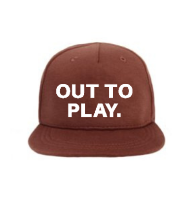 BABYPET | KINDERPET MET TEKST OUT TO PLAY | VANPAULINE