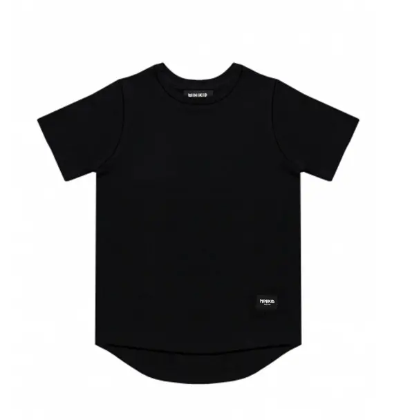 Minikid Black Signature T-Shirt