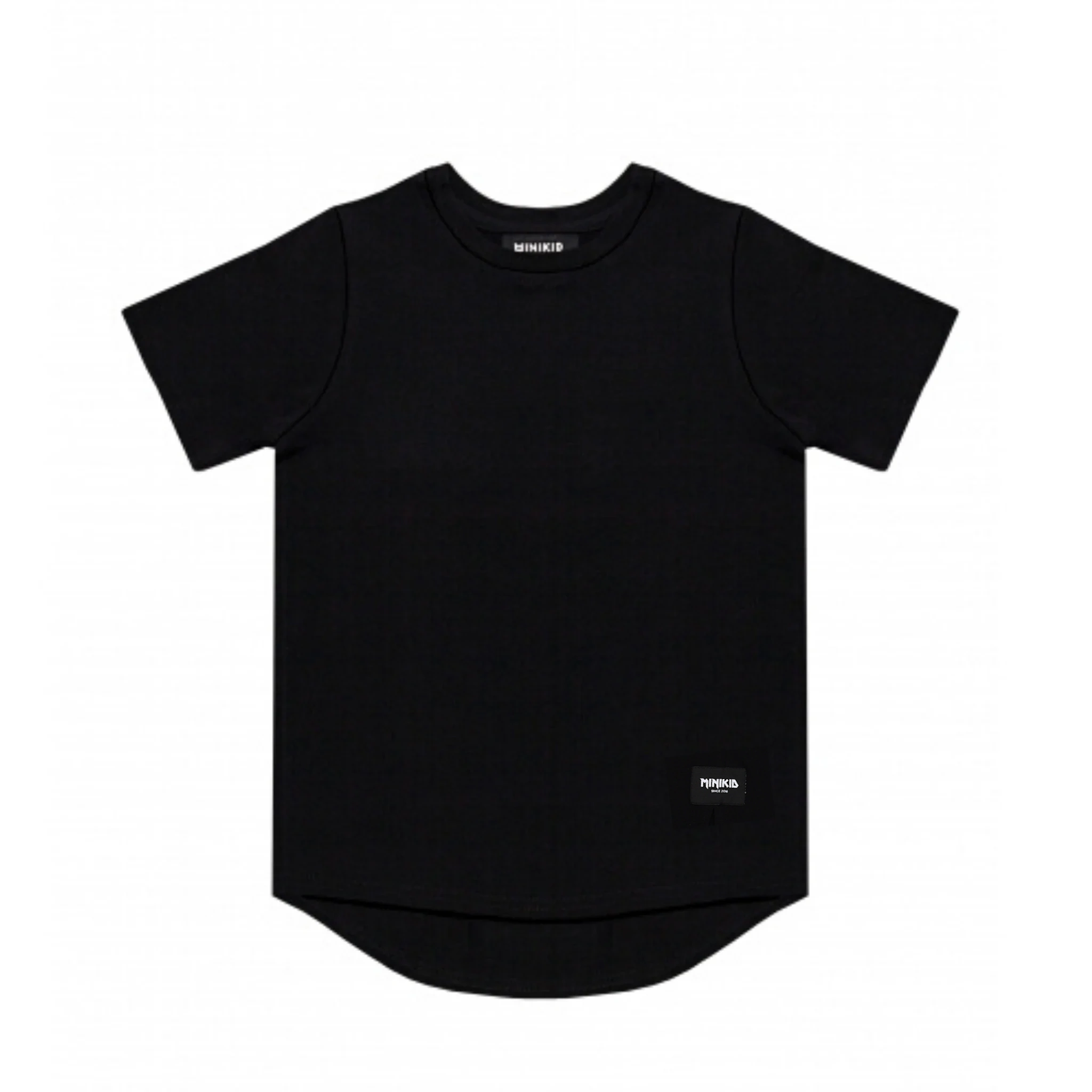 COOL T-SHIRT FOR KIDS | LONGER BLACK SHIRT | MINIKID