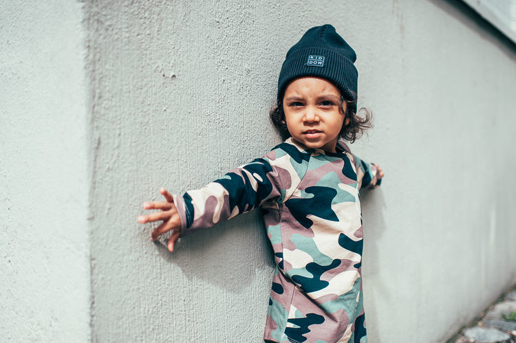 Kiddow BLACK LONG SLEEVE | COOL KIDS' LONG-SLEEVE SHIRT | STREETWEAR KIDS' CLOTHING