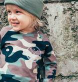 Kiddow ZWARTE LONGSLEEVE | STOER SHIRT  VOOR KINDEREN MET LANGE MOUWEN | STREETWEAR KINDERKLEDING