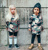 Kiddow BLACK LONG SLEEVE | COOL KIDS' LONG-SLEEVE SHIRT | STREETWEAR KIDS' CLOTHING