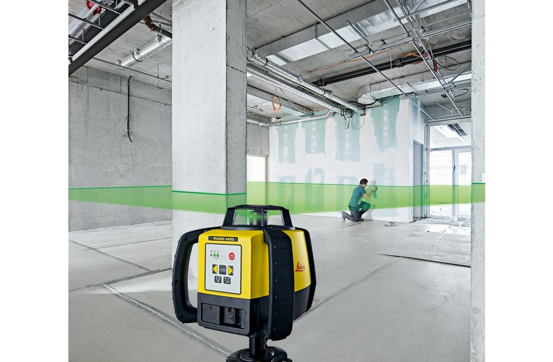 Rugby 640G Groene Bouwlaser Set