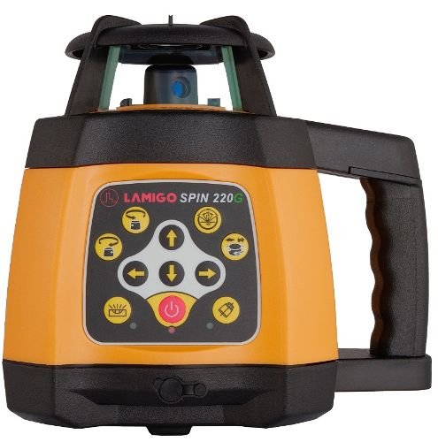 SPIN 220G Roterende Groene Bouwlaser Set