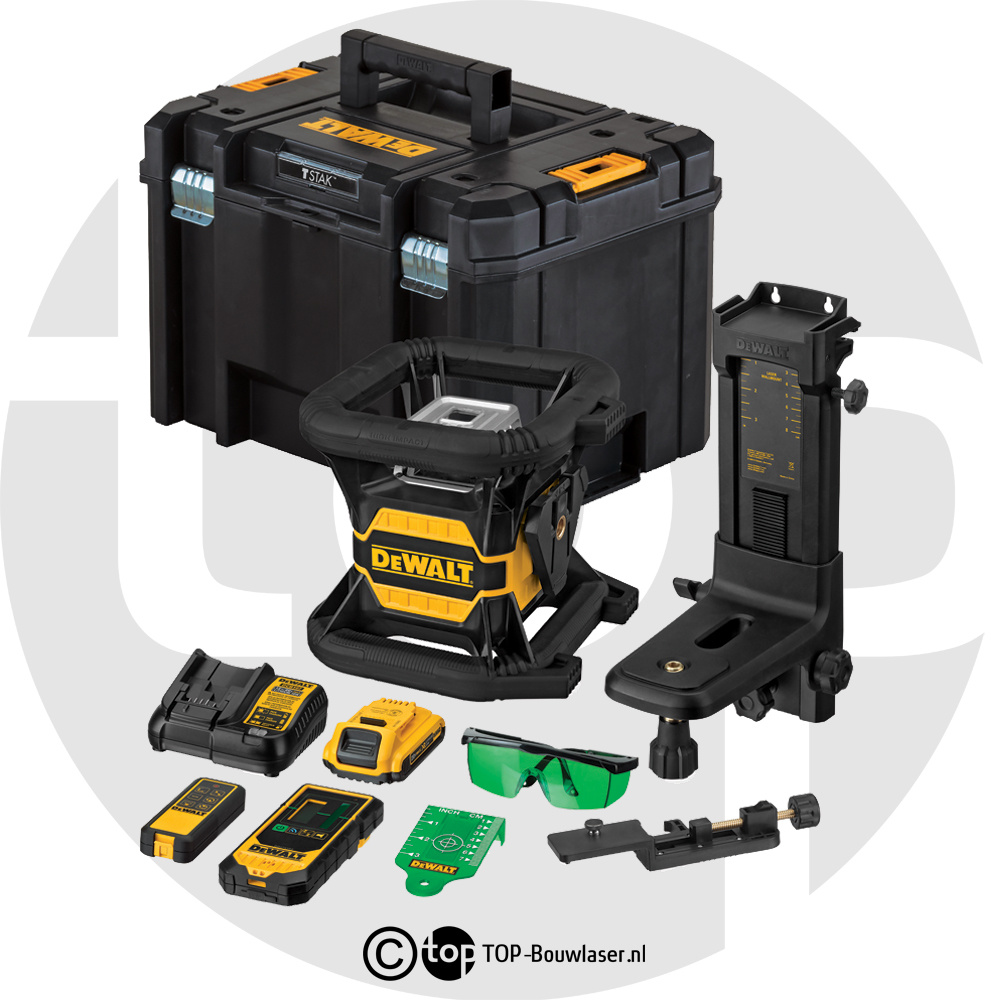 DCE080D1GS-QW Groene Bouwlaser met Digitaal Afschot