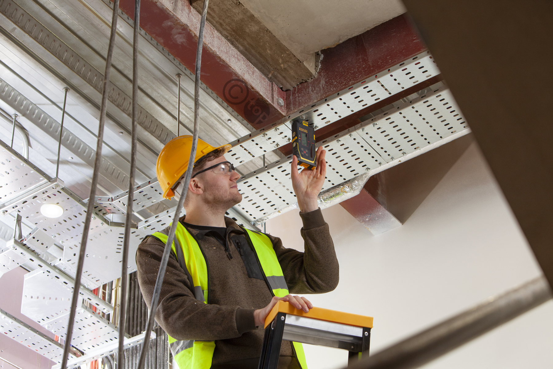 Millimeterontvanger Rood