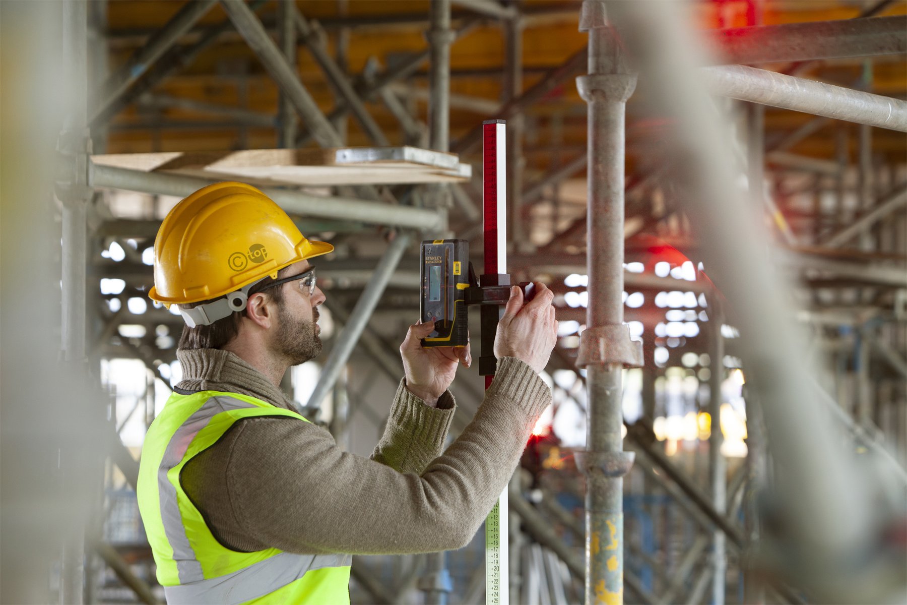 Millimeterontvanger Rood