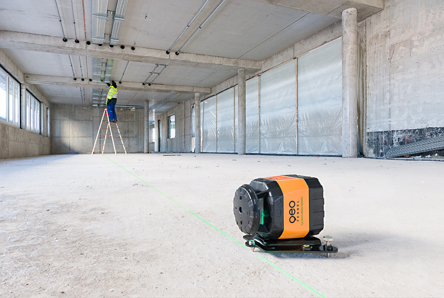 FLG 245HV Bouwlaser Set Groen