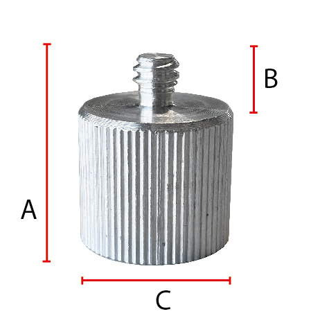 Adapter 5/8" naar 1/4" Klein