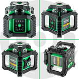 ROTARY 500HVG Bouwlaser Set Groen