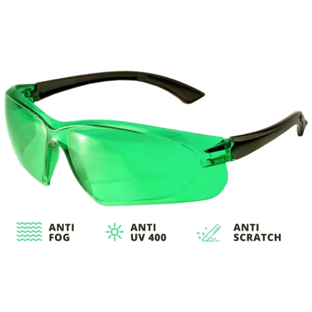 Laserbril Groen