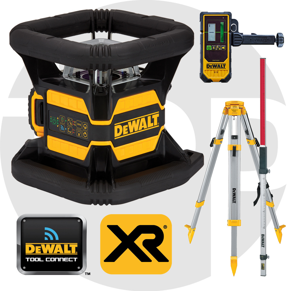 DCE080D1GS-QW Groene Bouwlaser met Digitaal Afschot