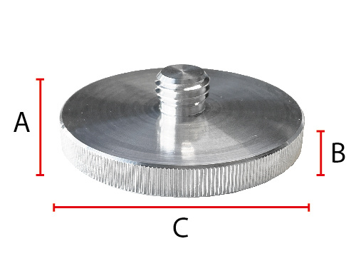 Adapter 1/4" naar 5/8" Groot