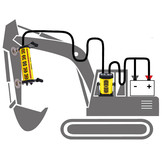 MC-1D Machineontvanger Magneten