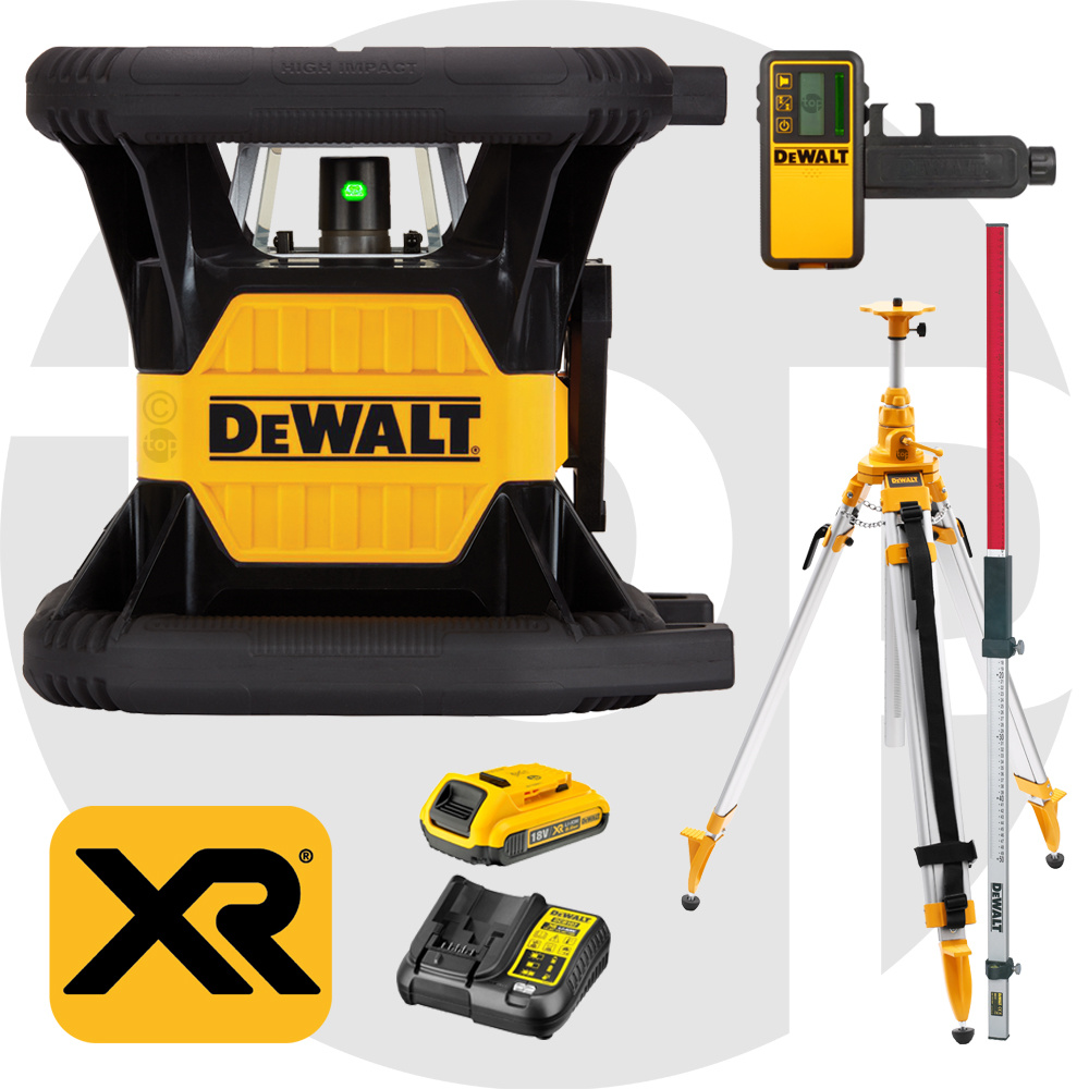 DCE079D1G-SET Groene Bouwlaser Set